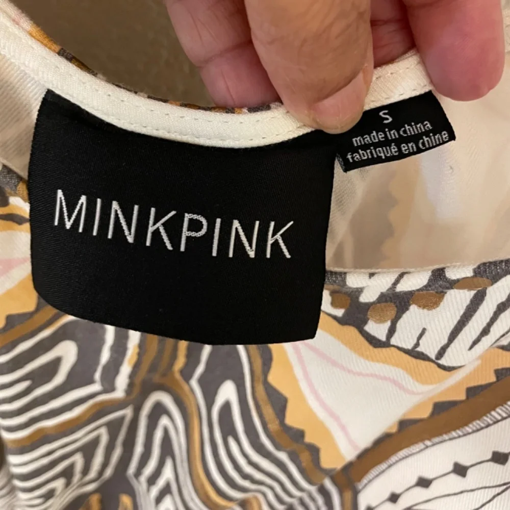 MINKPINK Mayan Tribal Print Romper Size S